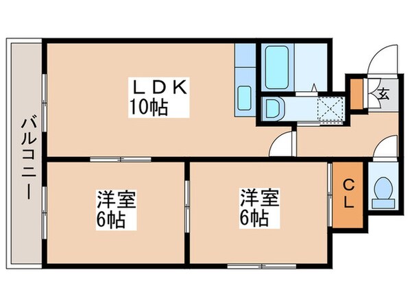 リリ－マンションの物件間取画像